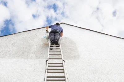 Peinture extérieure à Angles-sur-l'Anglin — façades et ravalement